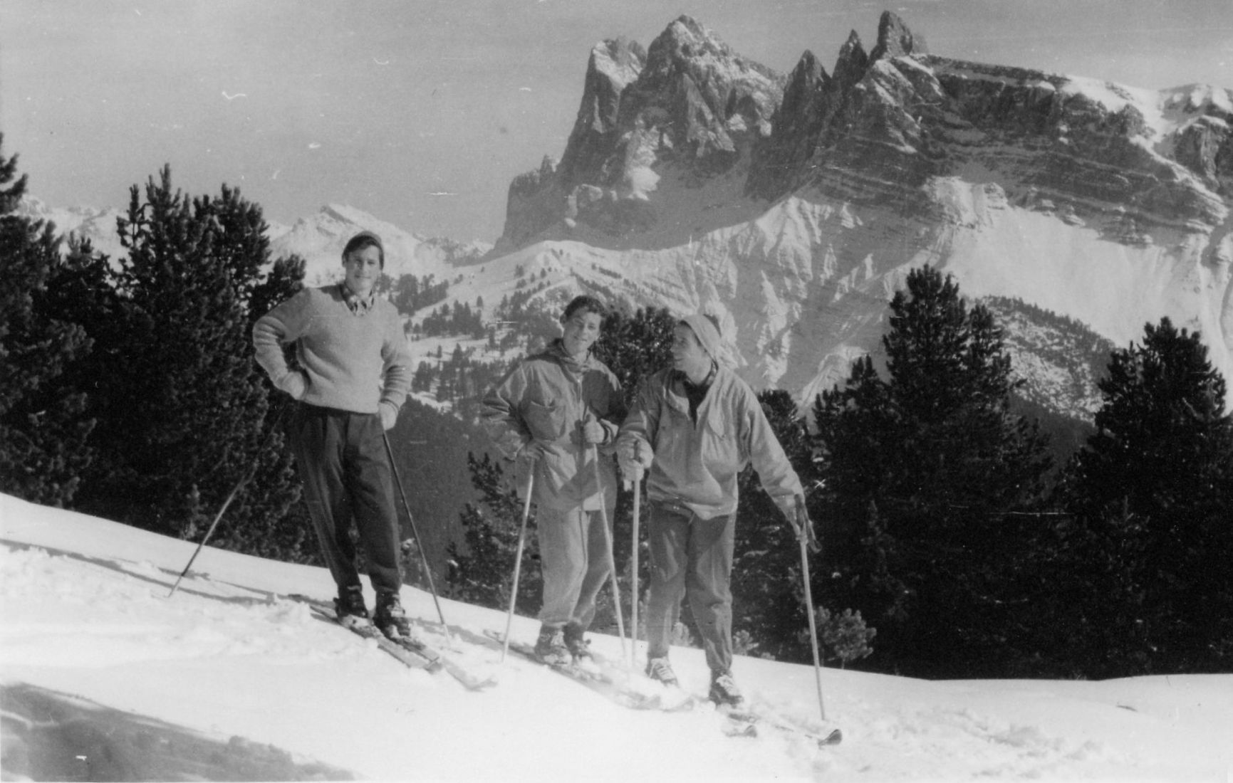 Skitag auf Raschötz: Damals wie heute ein atemberaubendes Panorama! Skitag auf Raschötz: Damals wie heute ein atemberaubendes Panorama!