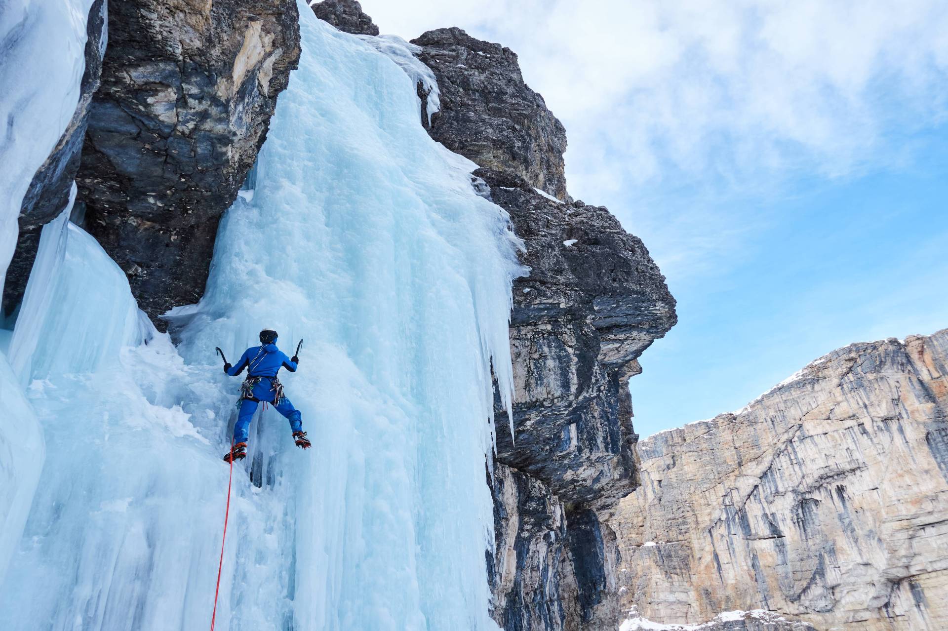 Catores Dolomites Guides - Ice climbing around Val Gardena
