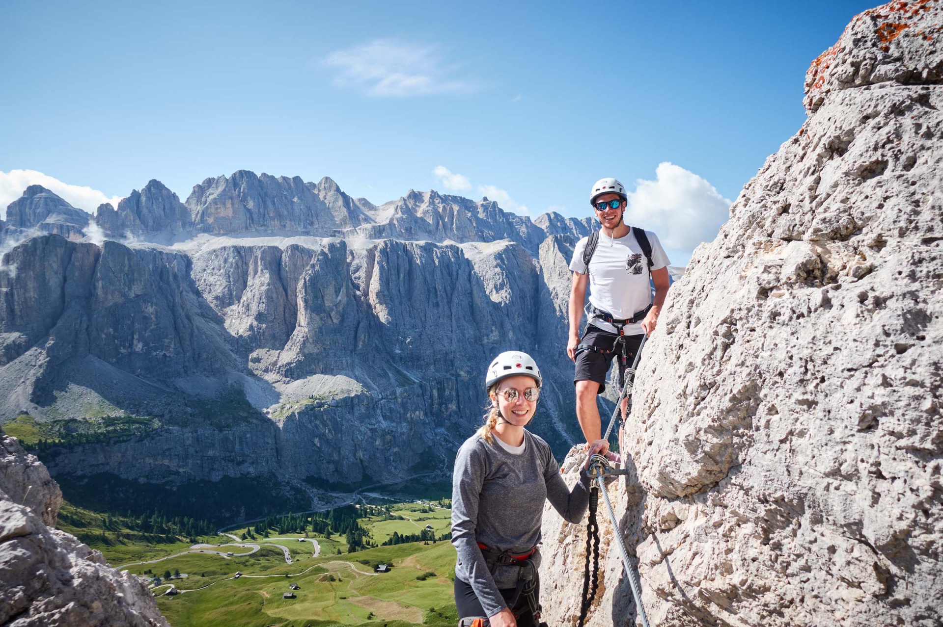 Catores Dolomites Guides - Erster Klettersteig mit Bergf&uuml;hrer in Gr&ouml;den