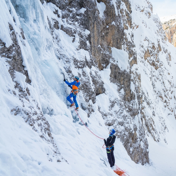 Eisklettern im Langental - Einf&uuml;hrung ins Eisklettern mit Bergf&uuml;hrer - Catores