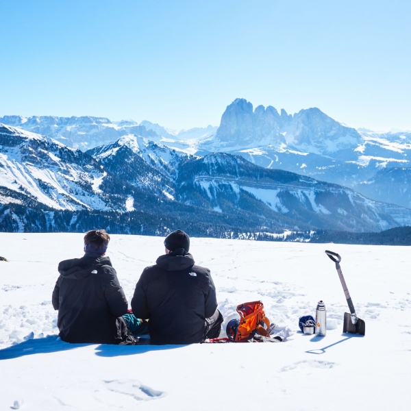 Gef&uuml;hl von Freiheit - Schnupper-Skitour Gr&ouml;den - Von der Piste ins Gel&auml;nde - Catores