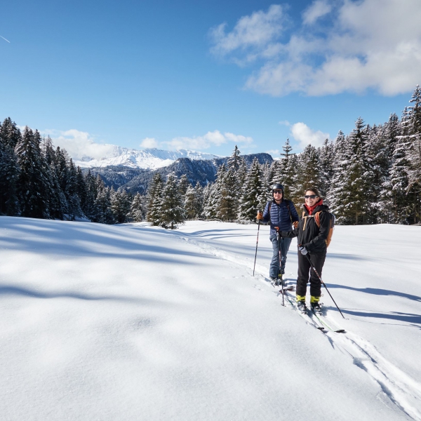 Schnuppertour Rasch&ouml;tz - Schnupper-Skitour Gr&ouml;den - Von der Piste ins Gel&auml;nde - Catores