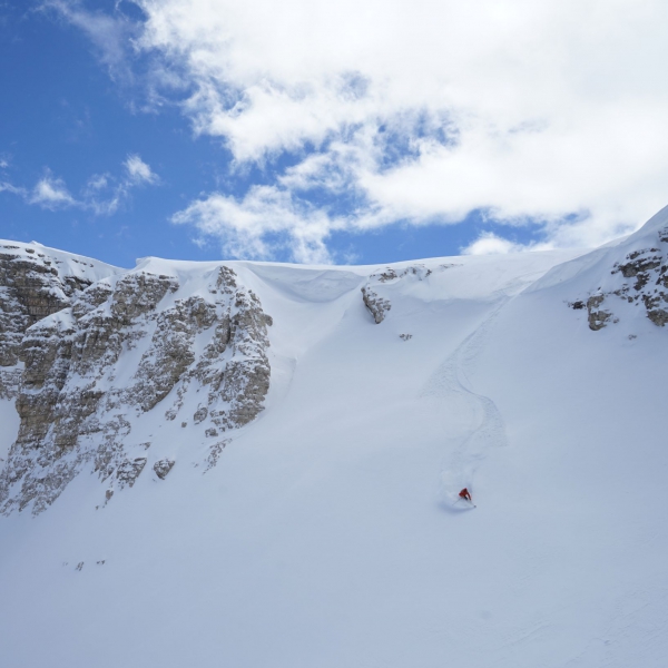 Entrata nel Vallon del Pisciad&ugrave; - Freeride Val Setus con Vallon del Pisciad&ugrave; - Catores
