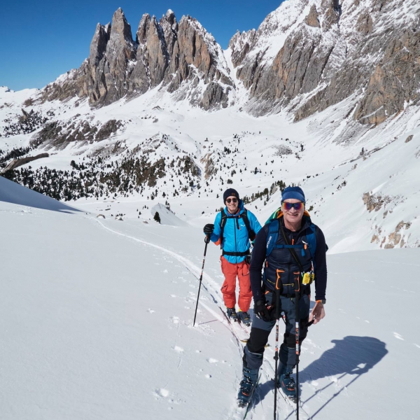 Roascharte und Forces de Si&euml;les - Klassische Skitouren in Gr&ouml;den und Dolomiten - Catores