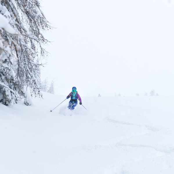 Itinerari sconosciuti nelle Dolomiti - Tour freeride individuale con guida alpina - Catores