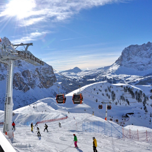 Sellaronda - Dantercepies am Gr&ouml;dnerjoch - Sellaronda mit Skif&uuml;hrer - Catores