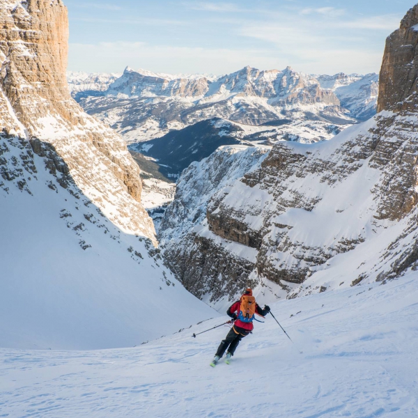 La Rissa del Daint - Freeride - Canali del Sella - Catores