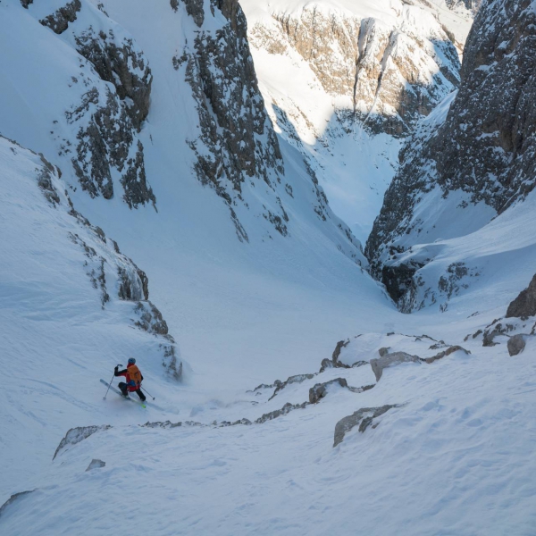 Rissa del Daint - Sella - Freeride - Canali del Sella - Catores