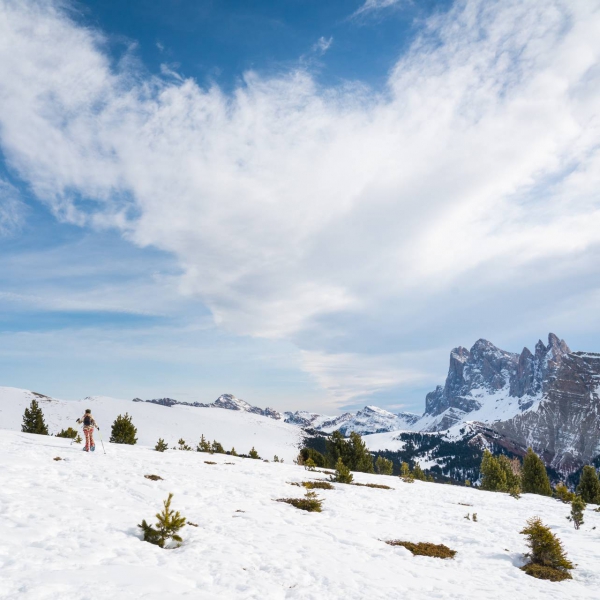 Rasch&ouml;tz oberhalb St. Ulrich - Schneeschuhwandern Rasch&ouml;tz - Catores