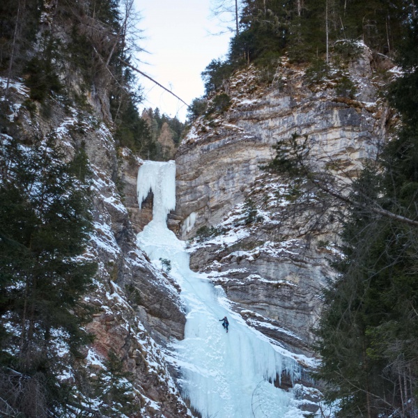  - Buj dla Bleja - Cascata di ghiaccio facile in Val Gardena - Catores