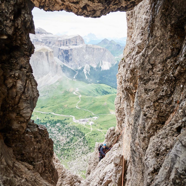 Rock window - F&uuml;nffinger - Five Fingers Normal Route: Guided Dream Climb - Catores