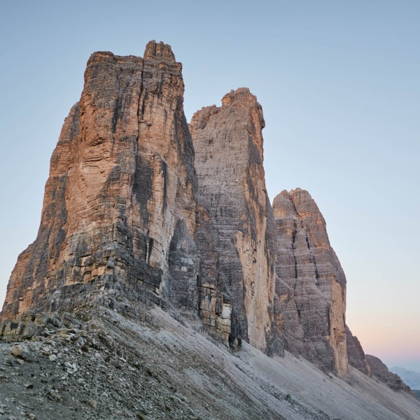 Northern walls of the Tre Cime di Lavaredo - Cima Grande di Lavaredo &ndash; Normal Route with a Mountain Guide - Catores