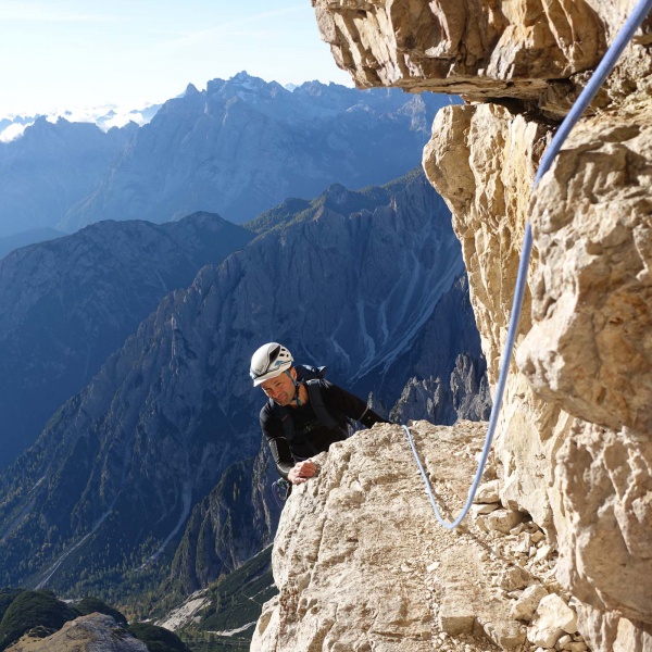 Sunny ascent in the Dolomites - Cima Grande di Lavaredo &ndash; Normal Route with a Mountain Guide - Catores