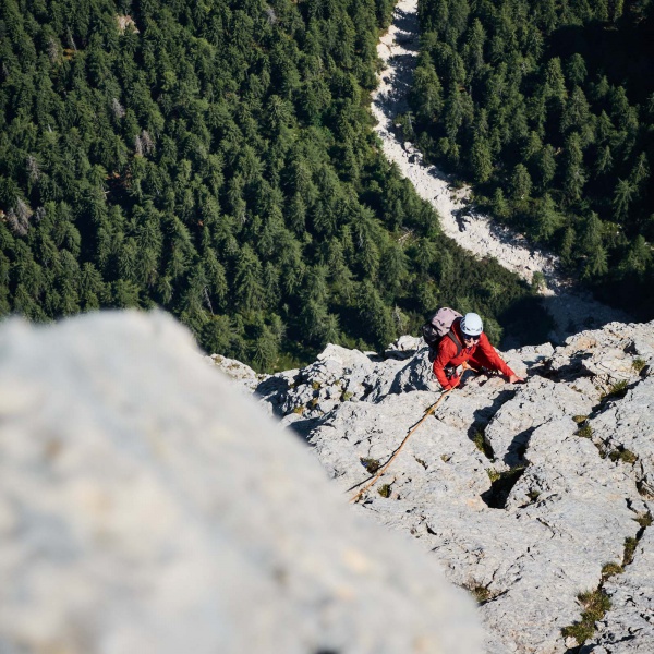 Arrampicata di piacere &ndash; Punta Santner  - Via normale alla Punta Santner - Catores