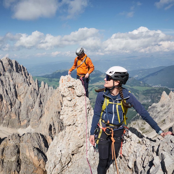 Gipfelgrat des Daumen - Daumenkante - Traumtour an der F&uuml;nffingerspitze - Catores
