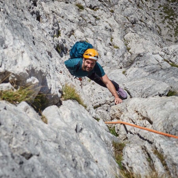 Bestes Dolomitgestein am Ciampac - Sas Ciampac - Adang - Catores