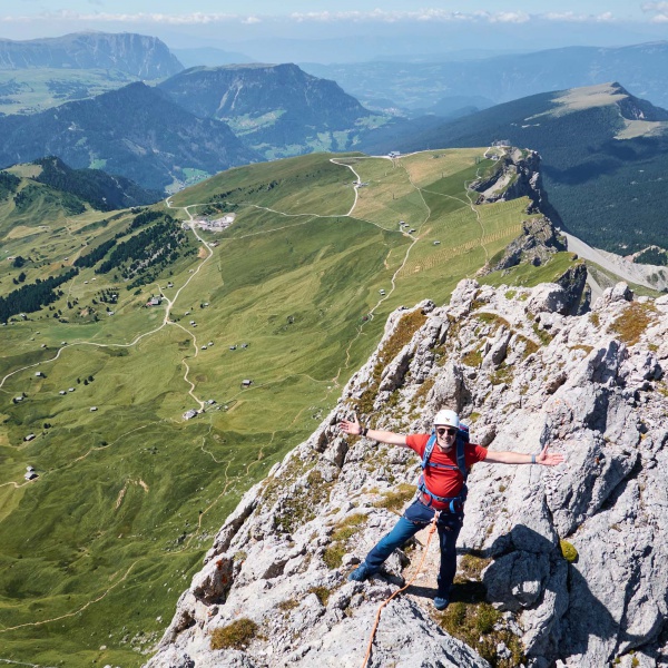 Piccola Fermeda via Seceda - Settimana d'arrampicata: Le classiche della Val Gardena con guida alpina - Catores