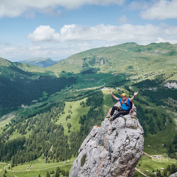 Torre Juac &ndash; Stevia - Settimana d'arrampicata: Le classiche della Val Gardena con guida alpina - Catores