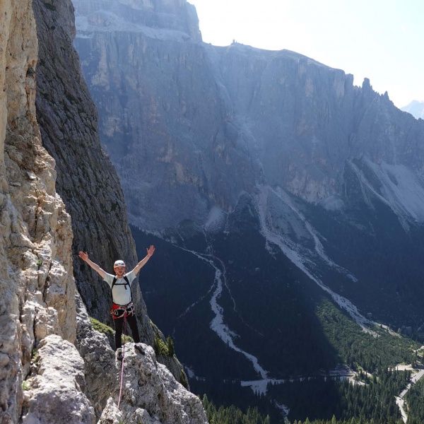 Piz Ciavazes - Micheluzzi - Sella Genuss - Kletterwoche Gr&ouml;den mit Bergf&uuml;hrer - Catores