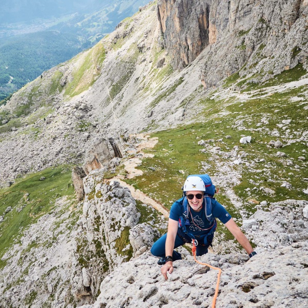 Fensterleturm &ndash; Perfect Tour for Beginners - Across the Rosengarten - Catinaccio | Alpine Climbing Weekend - Catores