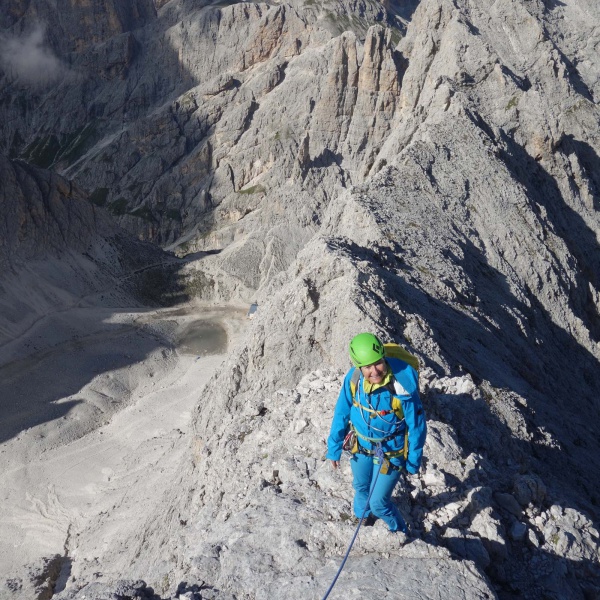 Rosengartenspitze &ndash; Normal Route - Across the Rosengarten - Catinaccio | Alpine Climbing Weekend - Catores