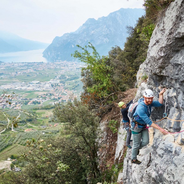 Via Elison - Parete di Padaro - Arrampicata ad Arco &ndash; Vie lunghe con guida alpina - Catores