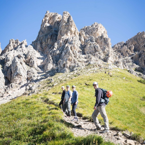 Approach to the Cir Peaks - Small Cir &ndash; Beginner Via Ferrata with mountain guide - Catores