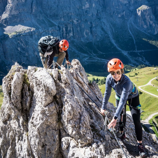 Little Cir above Dantercepies - Small Cir &ndash; Beginner Via Ferrata with mountain guide - Catores