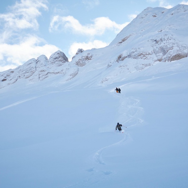 Klassische Abfahrten - Freeride Marmolada mit Bergf&uuml;hrer - Catores