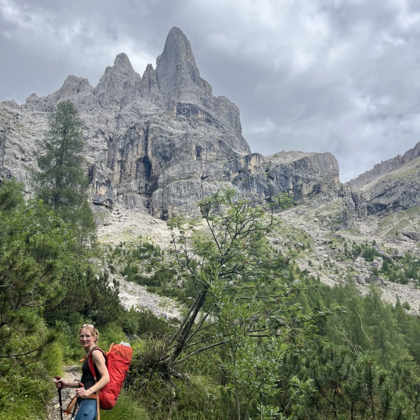 Zustieg Rifugio del Velo - Cima della Madonna - Schleierkante - Catores