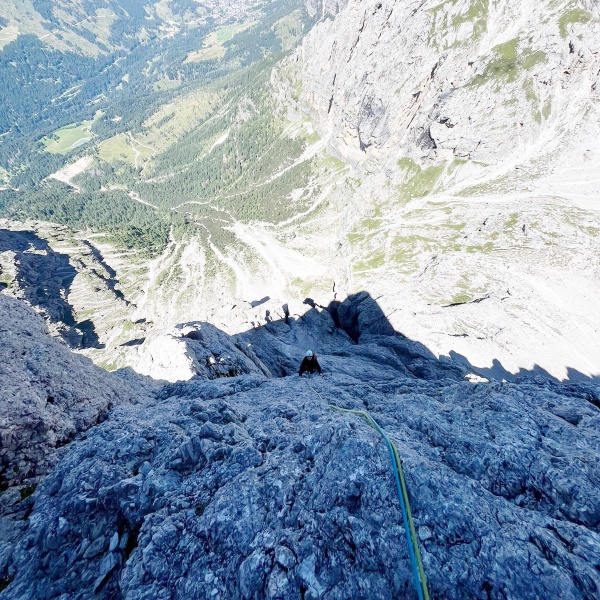 Bester Fels an der Kante! - Cima della Madonna - Schleierkante - Catores