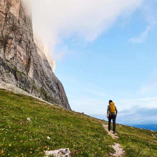 Zustieg &uuml;ber die Steinerne Stadt - Langkofel Nordwand - Pichlf&uuml;hre - Catores
