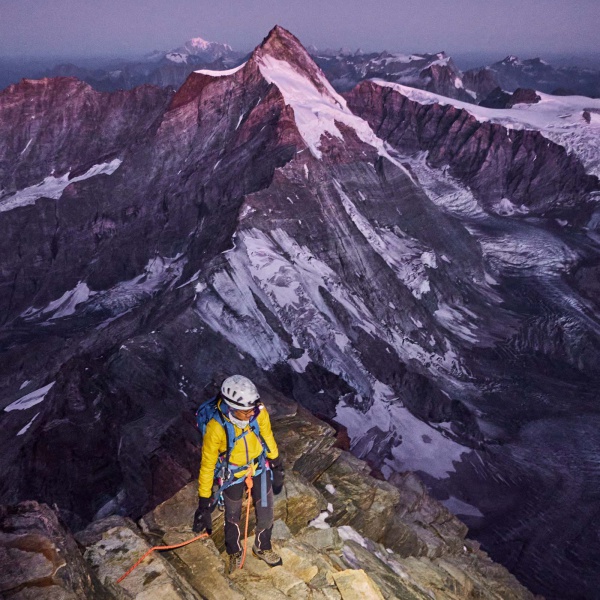 Morgenstimmung am Liongrat - Gef&uuml;hrte 4000er der Alpen - Catores